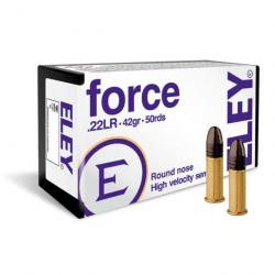 CARTOUCHES ELEY FORCE - 22LR (BOITE DE 50)