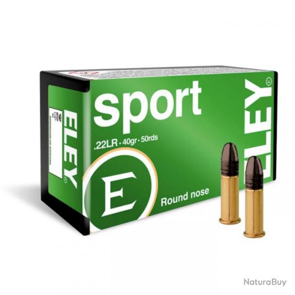 CARTOUCHES ELEY SPORT - 22LR (BOITE DE 50)