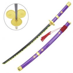 KATANA COSPLAY LAME BAMBOU ONE PIECE ZS661V-WOOD