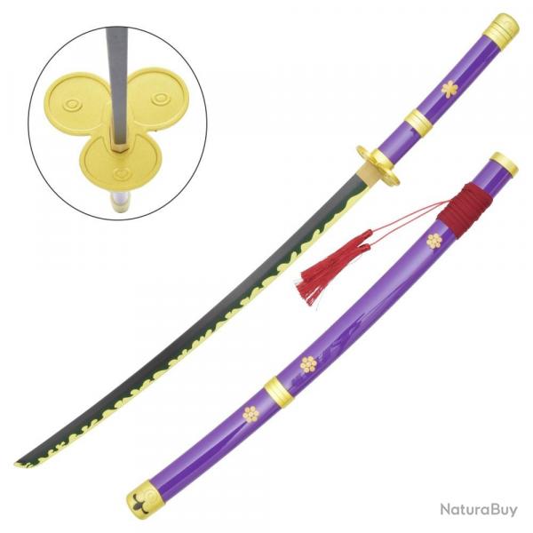 KATANA COSPLAY LAME BAMBOU ONE PIECE ENMA ZS661V-WOOD