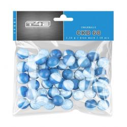 BILLES CRAIE Calibre 0.68 Bleu Sachet de 50