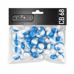 BILLES CRAIE Calibre 0.68 Blanc Sachet de 50