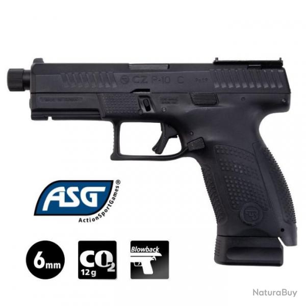 PISTOLET CZ P-10C Optic-Ready Noir - Blowback - 6 mm BB - CO