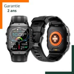 Montre connectée Fréquence cardiaque SpO, sommeil, Tensiomètre, lecteur de musique...Garantie 2 ans