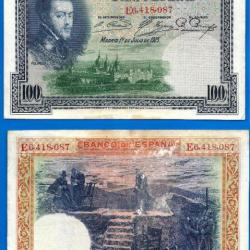 Espagne 100 Pesetas 1925 Felipe 2 Europe Billet Peseta Spain