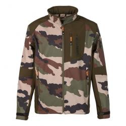 Blouson Softshell Camo Percussion Camouflage Centre Europe