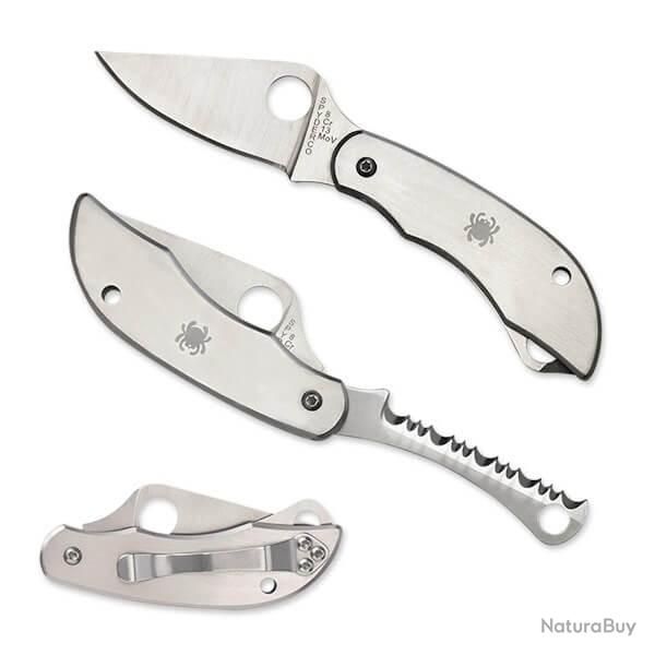 C176PS Couteau de poche Spyderco ClipiTool et scie