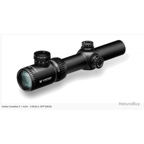 Lunette de tir VORTEX CROSSFIRE II 1-4x24 ret.V-Brite