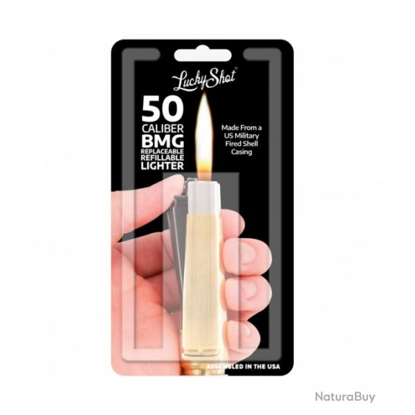 Briquet cal. 50 BMG laiton - LuckyShot