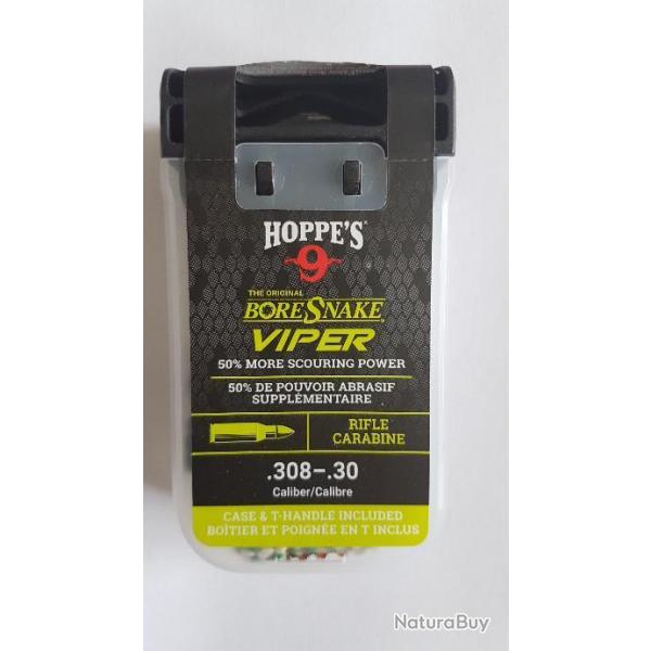 Hoppe's BoreSnake Viper Den Pour carabines calibre .308, .30-30, .30-06, .300 , .303, 7,62