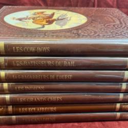 Rare lot de 7 Time Life  série far west indiens cowboys grands chefs éclaireurs....