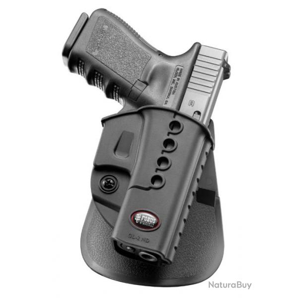 Glock Holsters rotatif - Fobus GL-2 ND tui extrieur pour ceinture pour Glock 19, 17, 22, 23, 31, 3