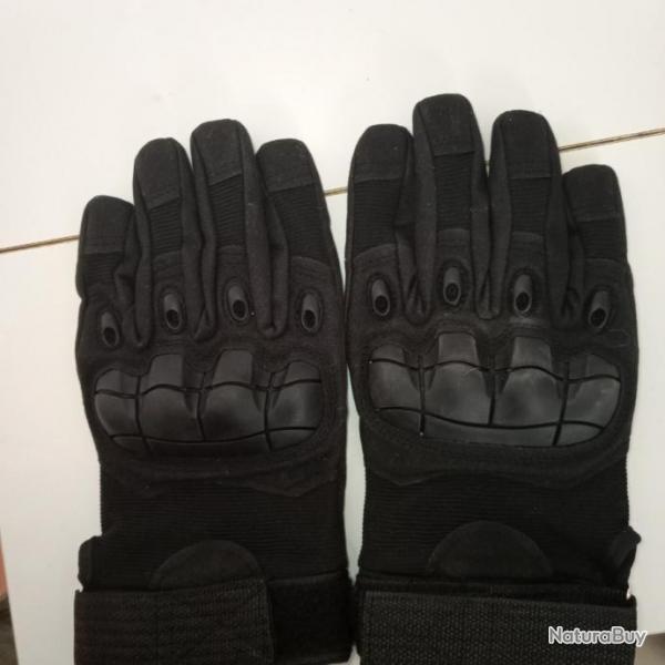 GANTS NOIR AIRSOFT