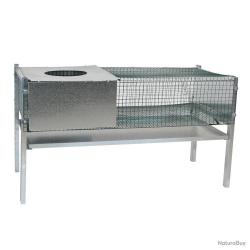 Cage éleveuse poussins et cailles