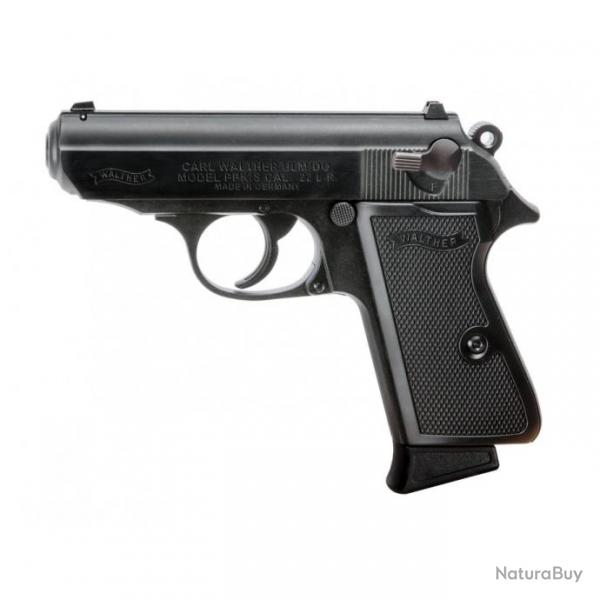 WALTHER - Pistolet PPK/S Black, 10 cps - 22LR