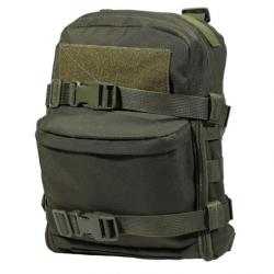 Sac à Dos Tactique d'Hydratation 2L Molle pour Chasse et Activités Extérieures Léger Résistant vert