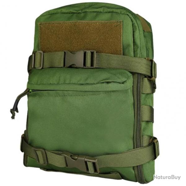 Sac  Dos Tactique d'Hydratation 2L Molle Chasse et Activits Extrieures Lger Rsistant Vert Clair