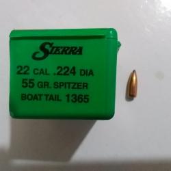 90 Ogives Sierra Gameking SP 55 grains