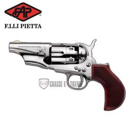 Replique PIETTA 1862 Colt Pocket Police Acier Old Silver Cal 44 Pn