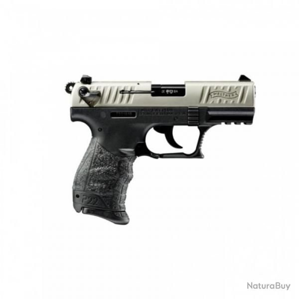 WALTHER - Pistolet P22Q Nickel - 22LR