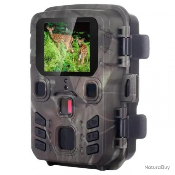 Camra Chasse Miniature 4K 20MP Infrarouge Dtection Mouvement Nuit IP66 Surveillance