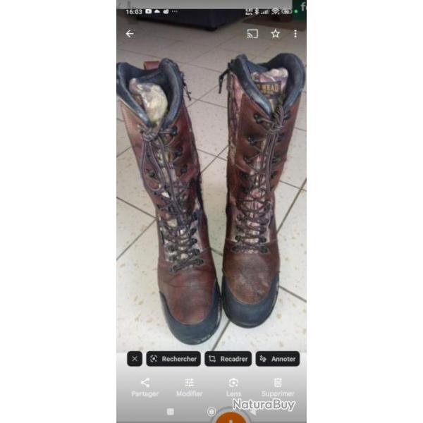 bottes de chasse