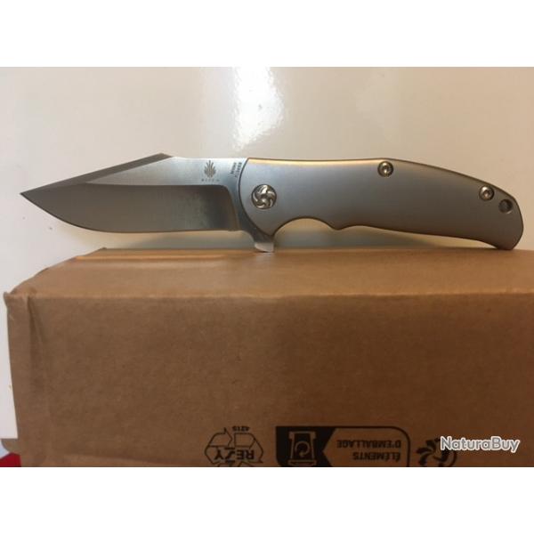 Couteau KIZER INTREPID M390, Ray Laconico design