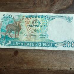 billet indonésie 500 rupiah  1988 / TBU 160758