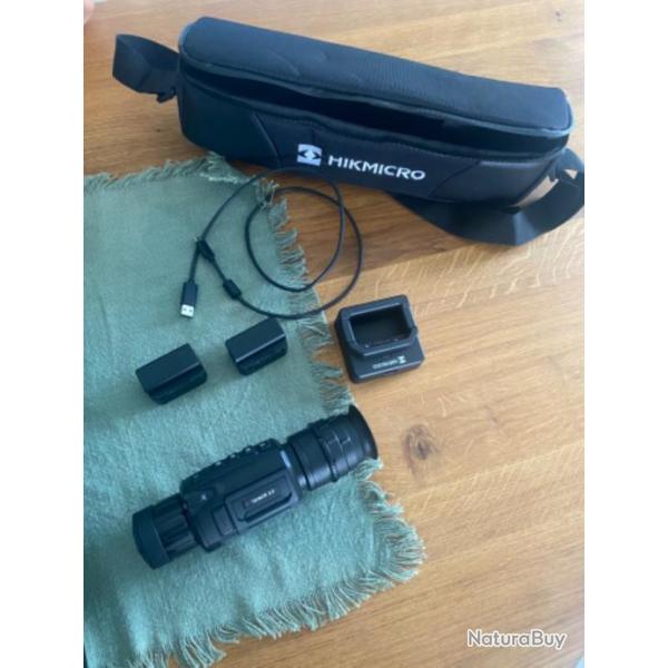 Module de tir  imagerie thermique (Clip-on).Hikmicro thunder TE19CR2.0