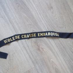 bandeau militaire bachi marine Française école de chasse embarquée