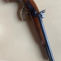 Pistolet juxtaposer « corsaire » cal. 36 poudre Noire