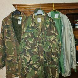 PARKA MILITAIRE HOLLANDAISE  3 EN 1 - TAILLE XL - XXL  ( NORME NATO : KL ) modulable en 3 éléments