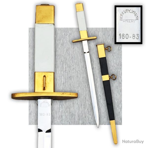 SUPERBE & BELLE DAGUE DE L'ARMEE DE L'AIR FRANCAISE M1934 '' BERAUDY VAURE '' -160-83- ORIGINAL