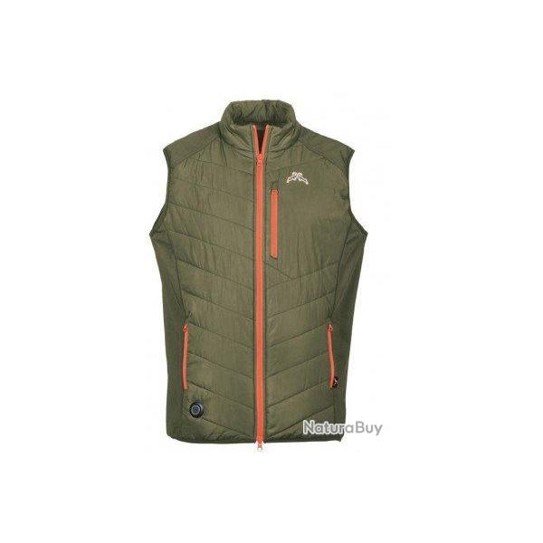 Gilet chauffant Hybrid kaki VERNEY CARRON