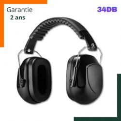 Casque anti bruit SNR 34dB - Livraison rapide - Garantie 2 ans