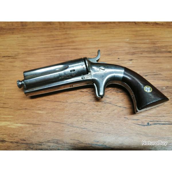 Peeperbox Bacon de 1860 Rare en cal 22 LR Long o Short nickel 6 canons