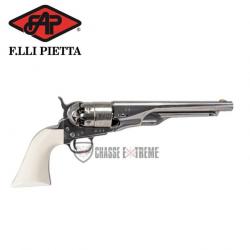 Replique PIETTA 1860 Army Old Silver Bande Acier Cal 44 Pn