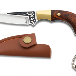 Albainox 32711 couteau porte clef avec housse