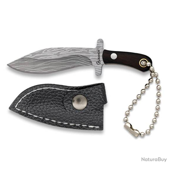 Albainox porte clef couteau lame kukri