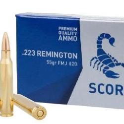 STV Scorpio cal.223 Rem FMJ BT 55gr x20