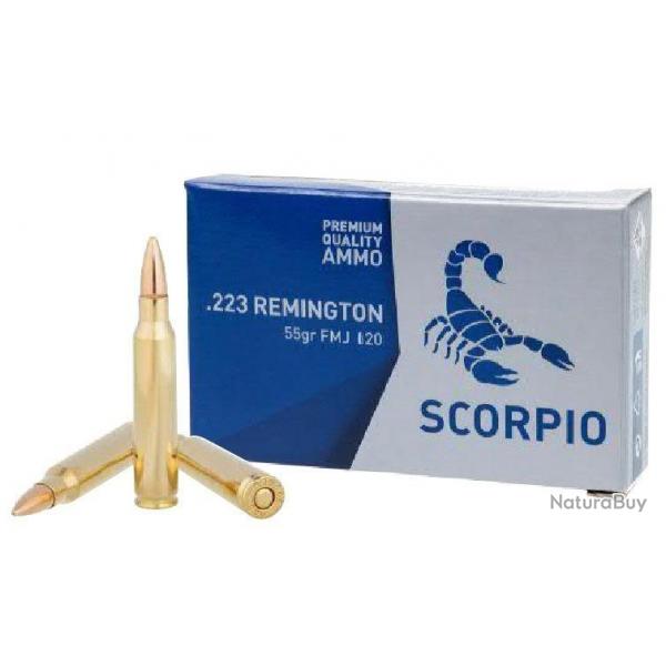 STV Scorpio cal.223 Rem FMJ BT 55gr x20