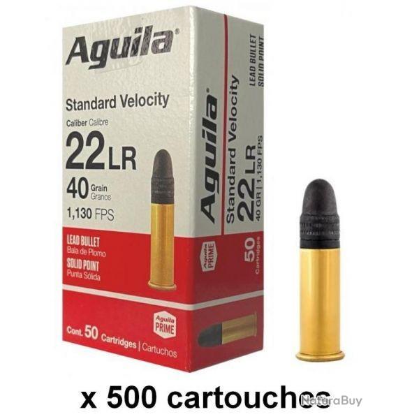 AGUILA 22lr Standard Soft Point x500