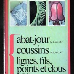 l'artisanat chez soi abat-jour, coussins , lignes, fils, points et clous (auteurs sur couv)