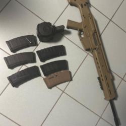 Vend un ACW Sniper Dark Earth AEG A&K airsoft électrique