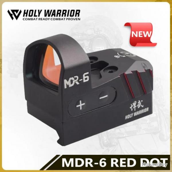 Holy Warrior  MDR-6 BK Paiement en 3 ou 4 fois - LIVRAISON GRATUITE !!