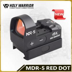 Holy Warrior Viseur Point Rouge MDR-5 BK Rail 20MM Paiement en 3 ou 4 fois - LIVRAISON GRATUITE !!