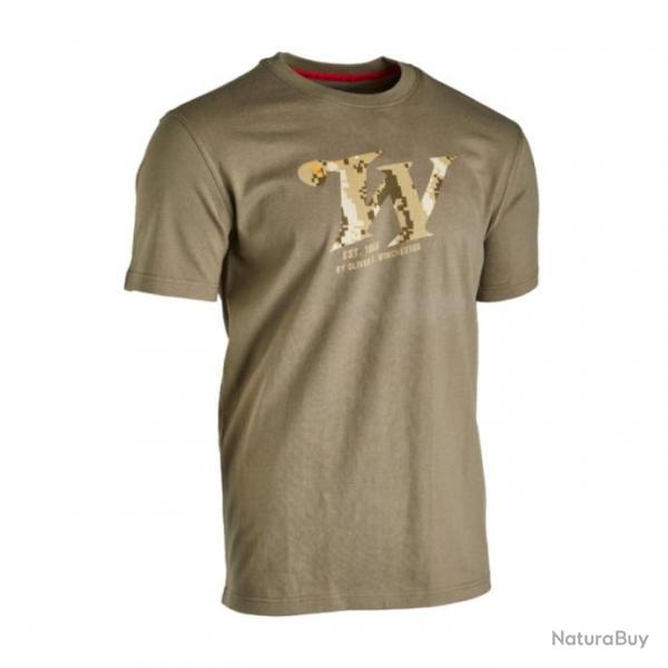 DESTOCKAGE WINCHESTER ! - Tee-shirt Winchester Springer Vert Kaki