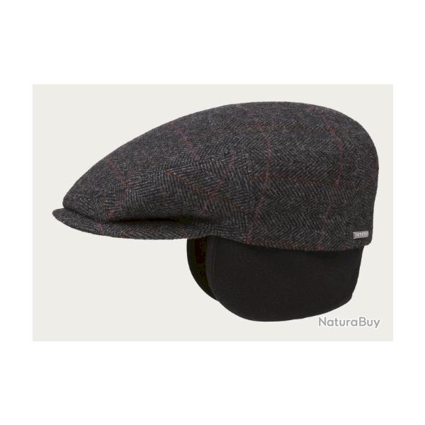 Casquette STETSON kent wool ef antrhacite