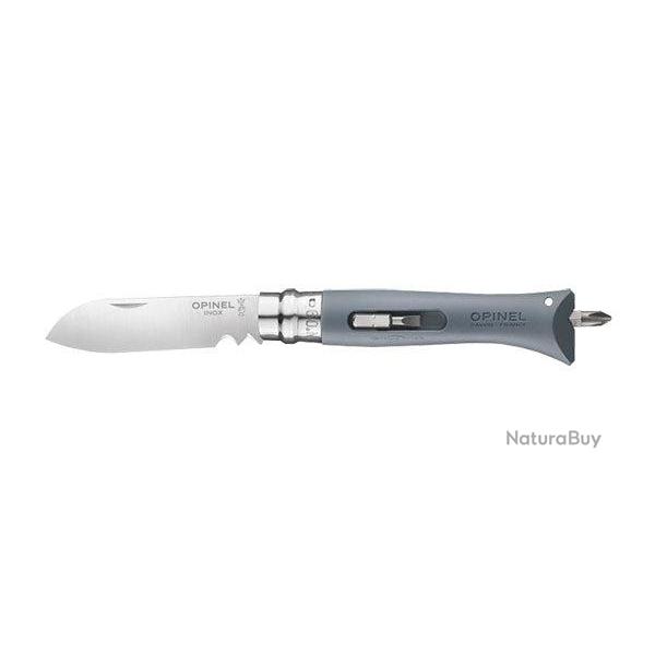 Couteau Opinel N9 Bricolage - Gris