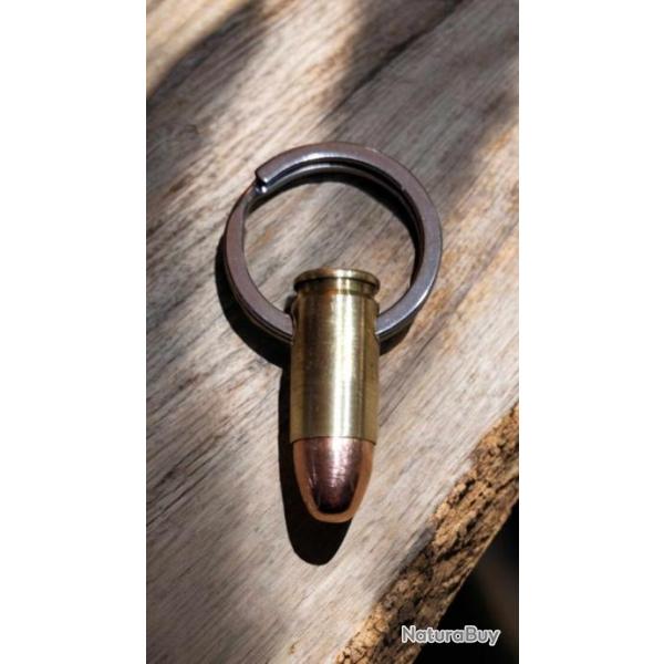 Porte clef cartouche neutralise 9x19mm para